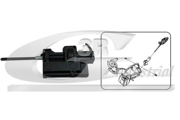 3RG Säätöelementti, keskuslukitus 12600 12600 3RG Keskuslukitus BMW 1-sarja hinta