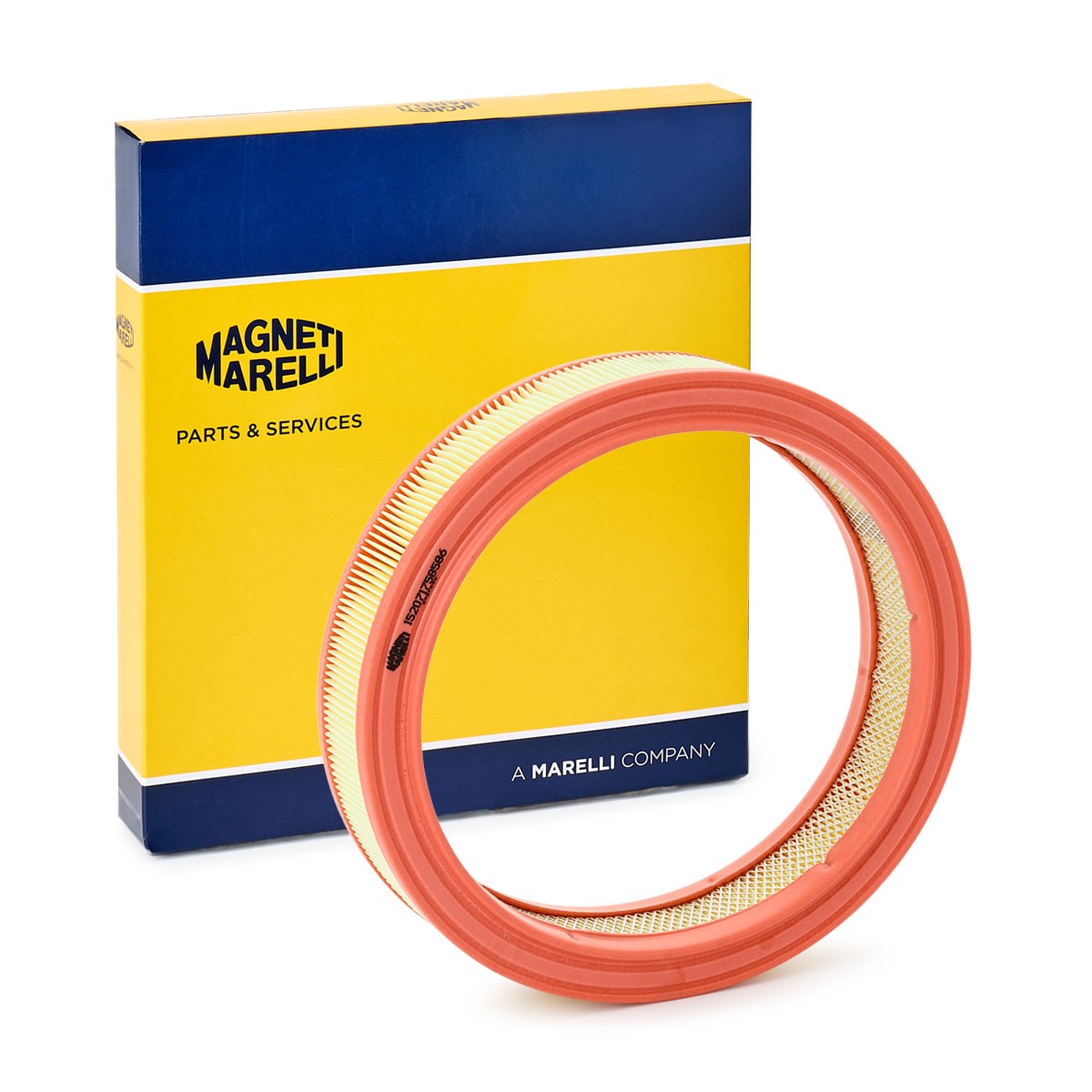 MAGNETI MARELLI Filtro aria 152071758586 Filtro aria MAGNETI MARELLI 152071758586 prezzo Filtri Audi 80 B3