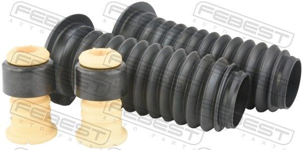 FEBEST Kit de protection d'amortisseur NSHB-T32F-KIT NSHB-T32F-KIT Butée élastique de suspension et soufflet d'amortisseur JEEP WRANGLER FEBEST