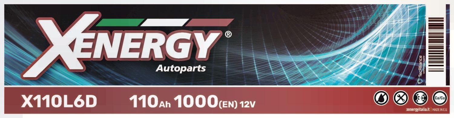 AP XENERGY Batteria X110L6D X110L6D Batteria avviamento AP XENERGY Ford