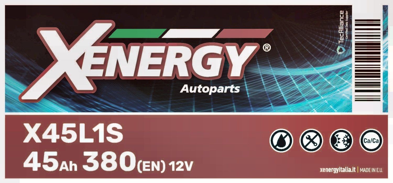AP XENERGY Batterie X45L1S Akku AP XENERGY Opel CALIBRA A X45L1S