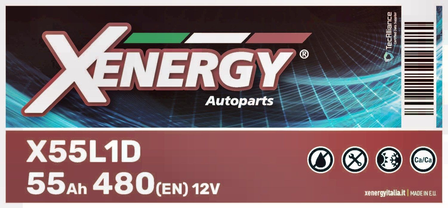 AP XENERGY Batterie X55L1D Batterie Start & Stop AP XENERGY KIA X55L1D