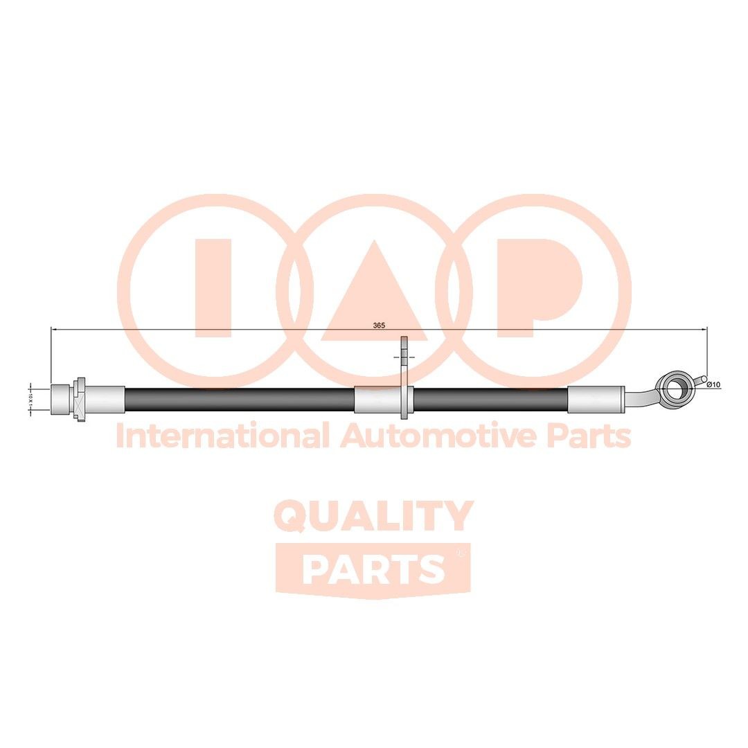 IAP QUALITY PARTS Bremsschlauch 708-17186 708-17186 Bremsschlauch IAP QUALITY PARTS kaufen
