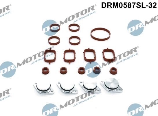 DR.MOTOR AUTOMOTIVE Tihendikomplekt, Sisselaskekollektor DRM0587SL-32 DRM0587SL-32 Sisselaskekollektori tihend DR.MOTOR AUTOMOTIVE BMW 1. Seeria
