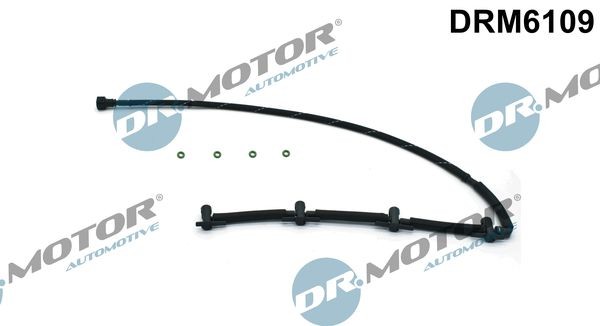 DR.MOTOR AUTOMOTIVE Slange, lekkasje brennstoff DRM6109 Fuel rail DR.MOTOR AUTOMOTIVE Fiat SEICENTO DRM6109