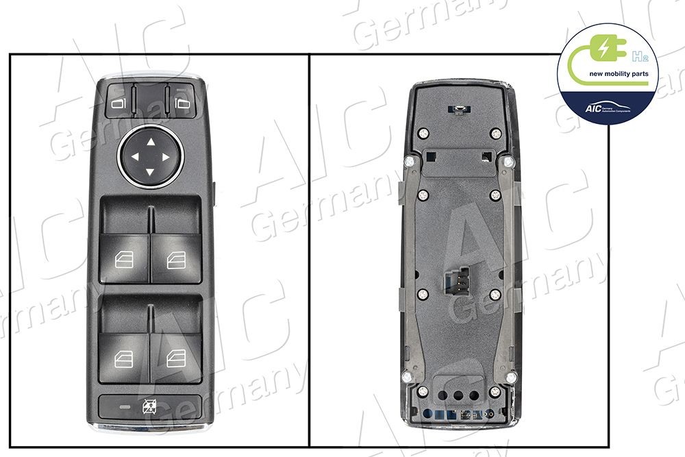 Interruptor, elevadores dos vidros AIC 71961 AIC 71961: Interruptor elevadores dos vidros Mercedes Classe B 2015