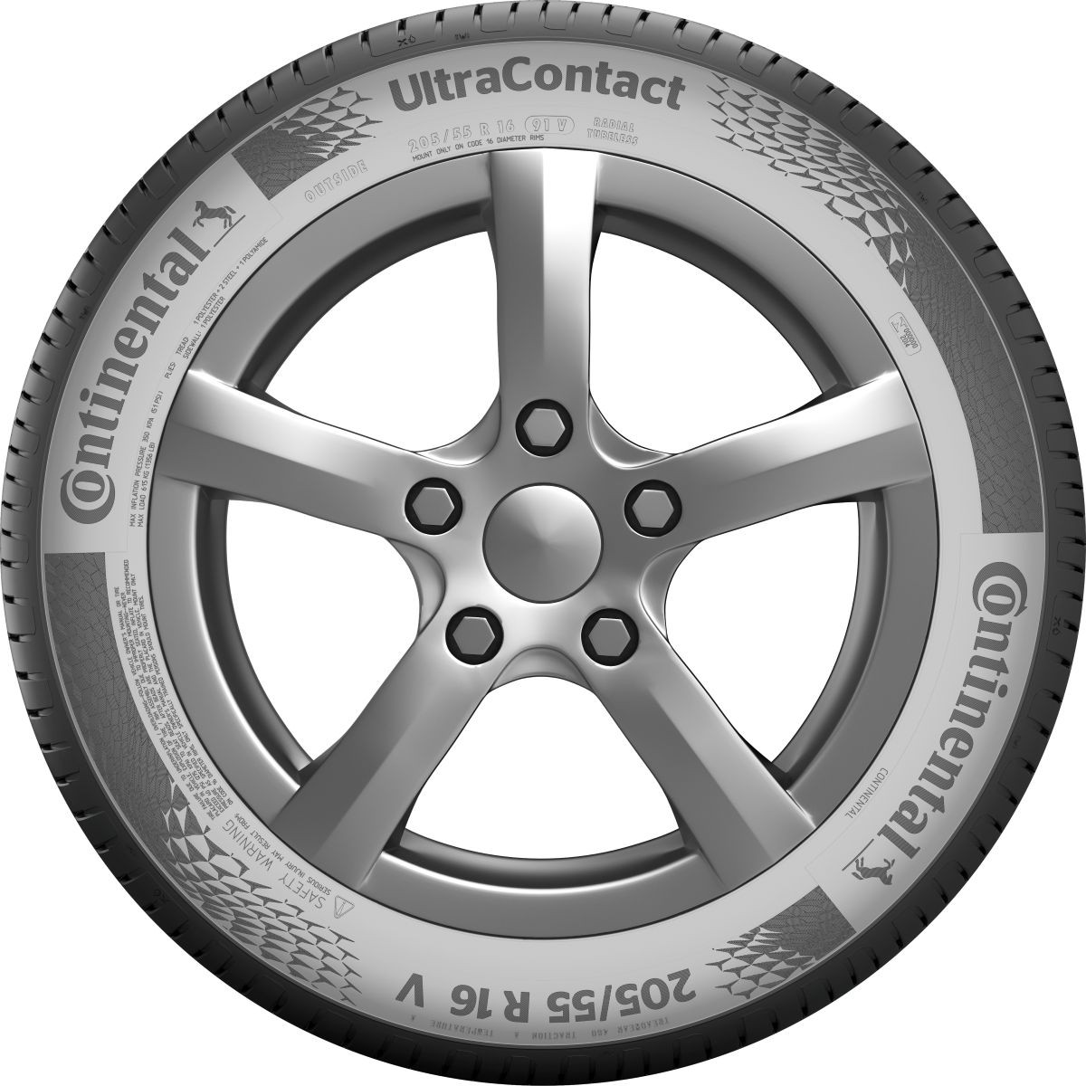 Continental Hjul 03123200000 Continental 03123200000 UltraContact 185/55 R15