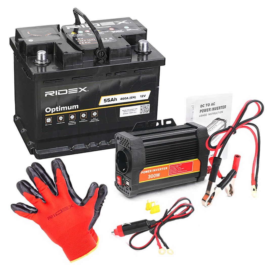 RIDEX Startera akumulatoru baterija 1S0321 1S0321 Akumulatori KIA CERATO RIDEX