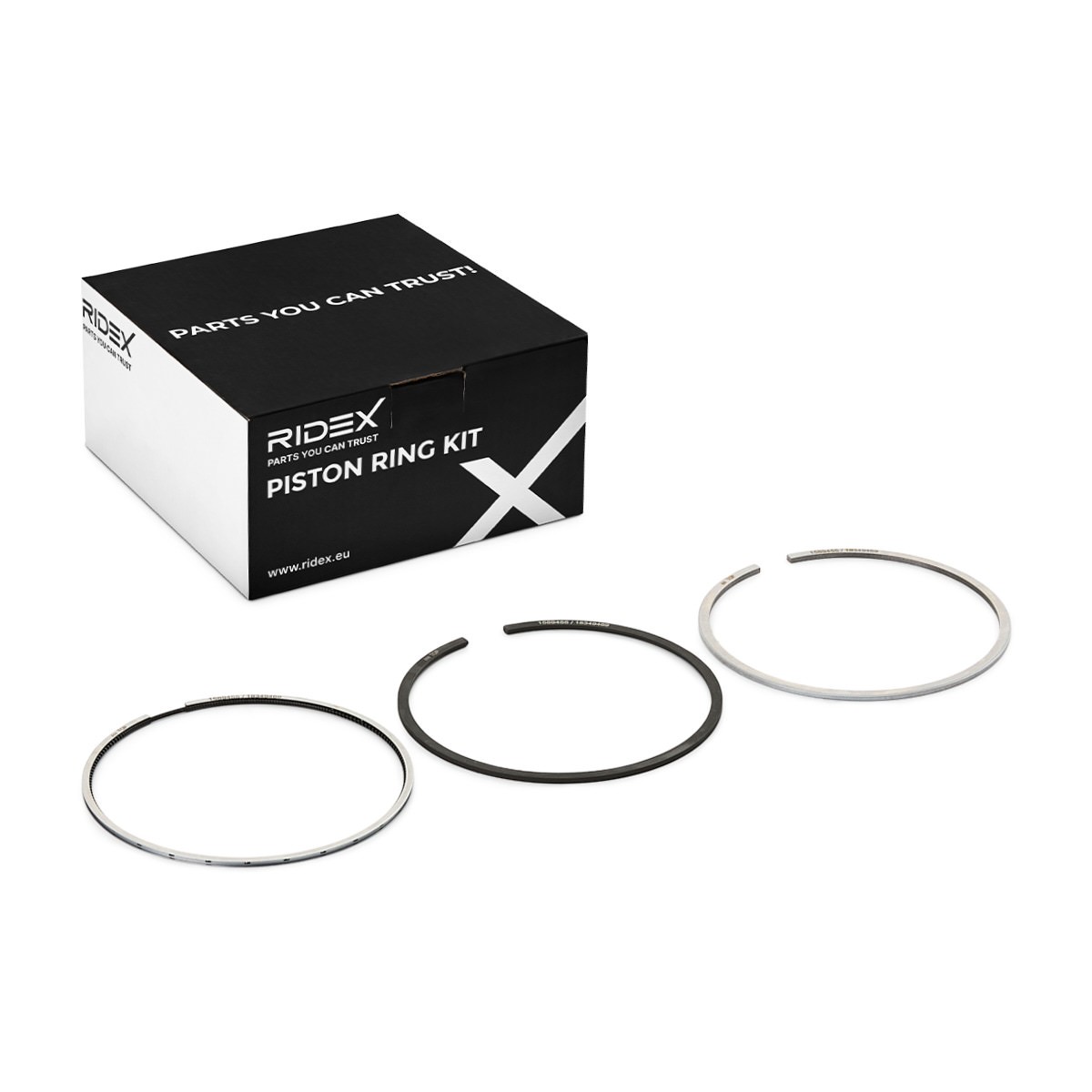 RIDEX Kolvirõngakomplekt 444P0282 444P0282 Kolvirõngad RIDEX PEUGEOT 404