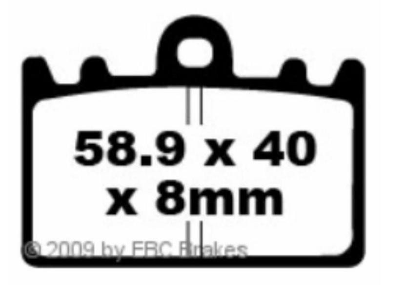 Hi-Q Bremseklosser 50100105180 50100105180 Bremseklosser Hi-Q SUBARU XV