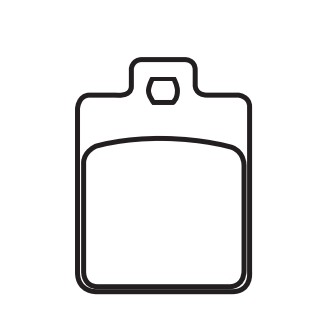 Hi-Q Bremseklodser 50100905310 50100905310 Hi-Q Bremseklods Subaru billig