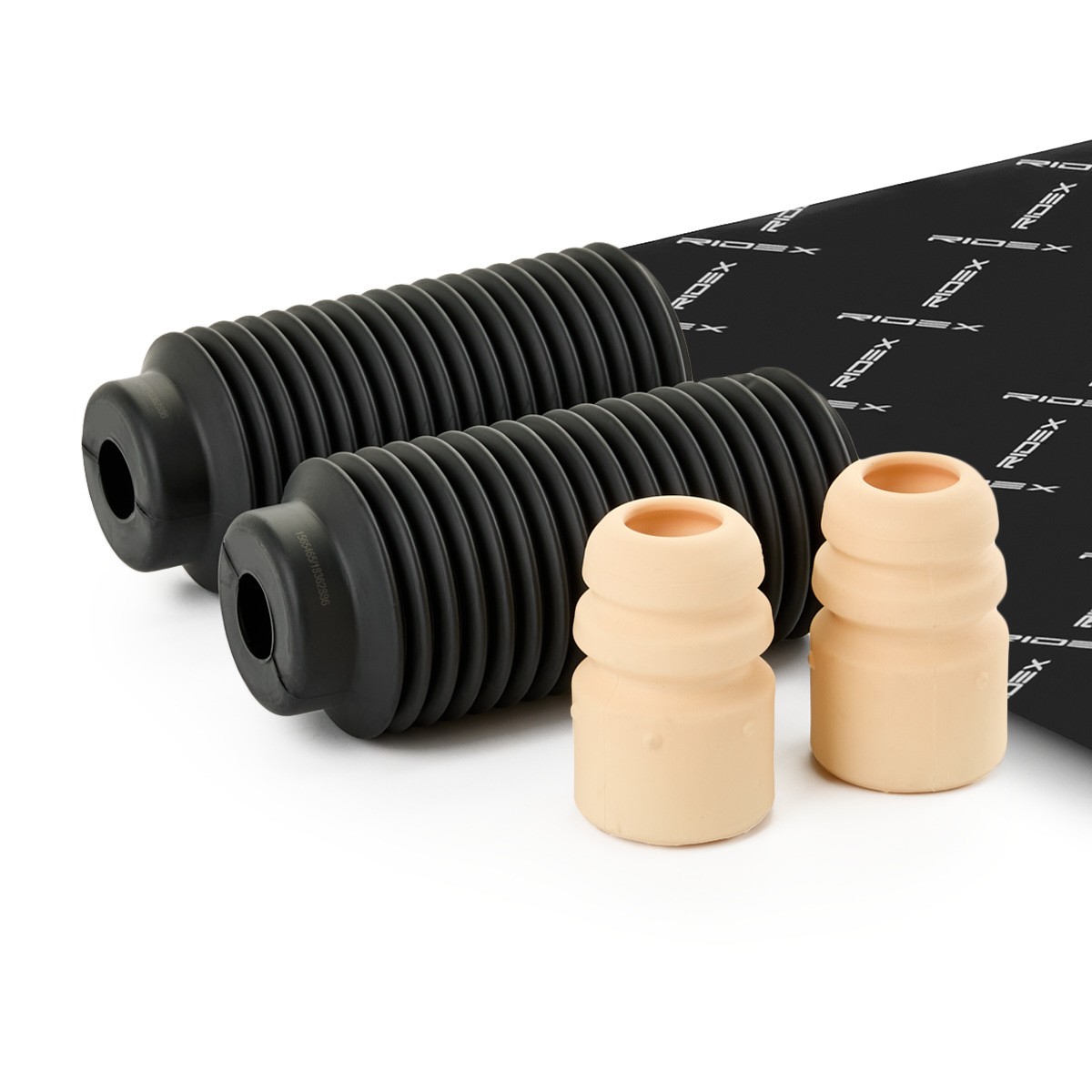 RIDEX Stofhoes, schokbreker 919D0406 Mercedes-Benz CLS Veerpoot, rubber RIDEX 919D0406