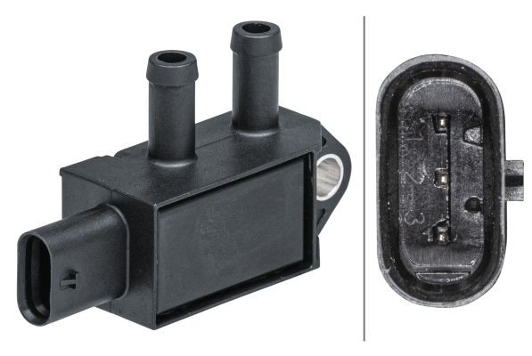 HELLA Sensor, pressãodos gases de escape 6PP 009 403-221 HELLA 6PP 009 403-221 Sensor pressão dos gases de escape Audi A3 8V Sportback baratos