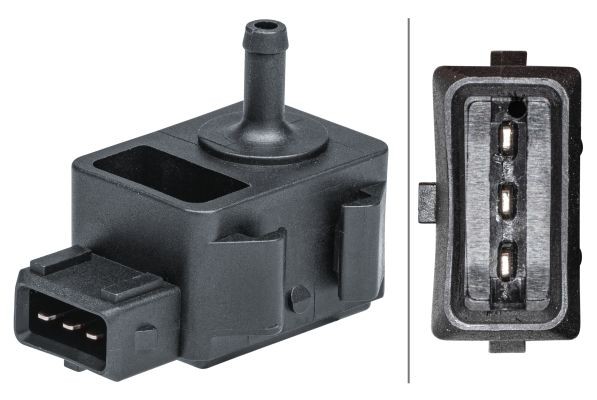 HELLA Sensor, vuldruk 6PP 009 403-281 6PP 009 403-281 HELLA Inlaatdruksensor Audi 8D2, B5 prijs