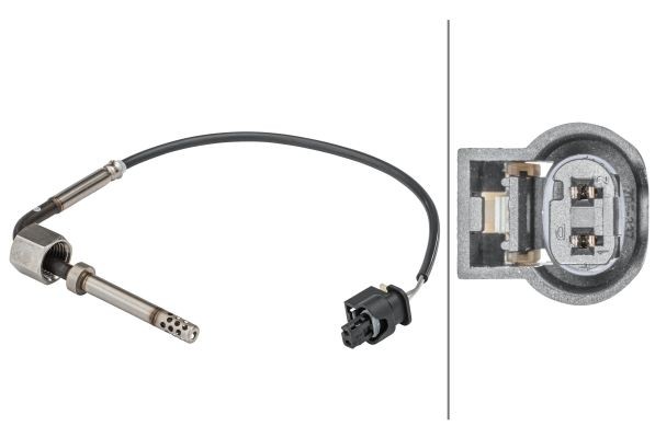 HELLA Sensor, uitlaatgastemperatuur 6PT 358 181-471 6PT 358 181-471 Sensor uitlaatgastemperatuur MERCEDES-BENZ GLC HELLA