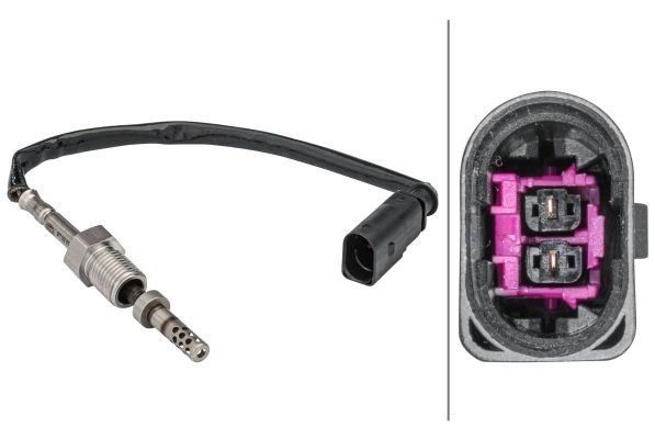 Abgastemperatursensor HELLA 6PT 358 181-591 HELLA 6PT 358 181-591: Sensor Abgastemperatur Volkswagen CRAFTER 2013