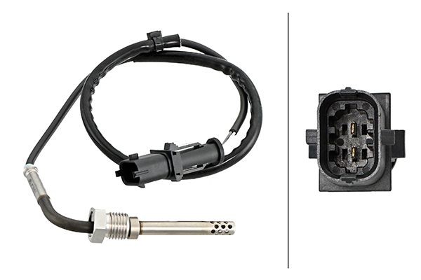 HELLA Αισθητήρας, θερμοκρασία καυσαερίων 6PT 358 181-721 HELLA 6PT 358 181-721 Αισθητήρας θερμοκρασίας καυσαερίων CITROЁN NEMO κόστος