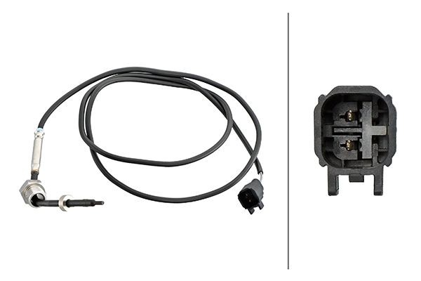 HELLA Sensor, uitlaatgastemperatuur 6PT 358 181-751 HELLA 6PT 358 181-751 Sensor uitlaatgastemperatuur FORD Escort Mk6 Hatchback (GAL, AAL, ABL) goedkoop