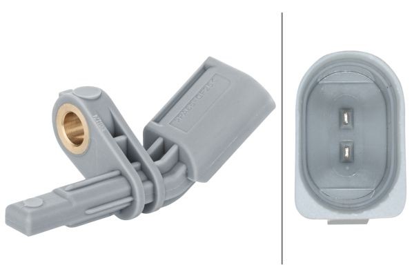 HELLA Sensor, rotações da roda 6PU 012 679-931 HELLA 6PU 012 679-931 Sensor ABS Golf VIII Hatchback (CD1) originais preço
