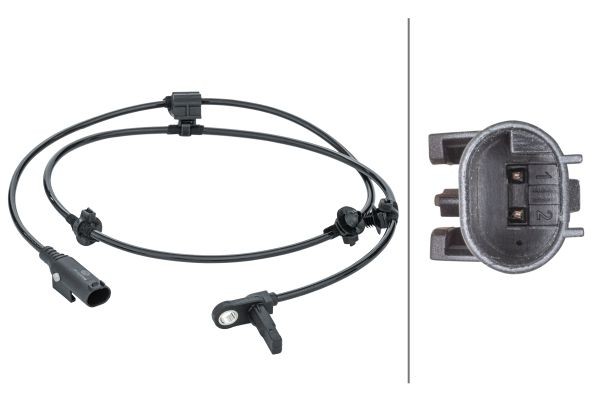 Devējs, Riteņu griešanās ātrums HELLA 6PU 012 679-961 HELLA 6PU 012 679-961 ABS devējs MERCEDES-BENZ V Klase 2019