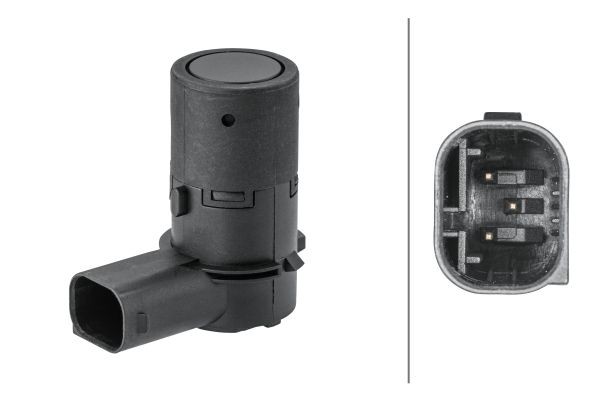 HELLA Parkeringssensor 6PX 358 141-701 6PX 358 141-701 Parkeringssensor HELLA CITROЁN JUMPER