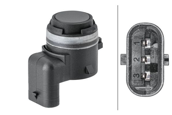 Parkeersensor HELLA 6PX 358 141-781 HELLA 6PX 358 141-781: Achteruitrijsensoren BMW X3 2021