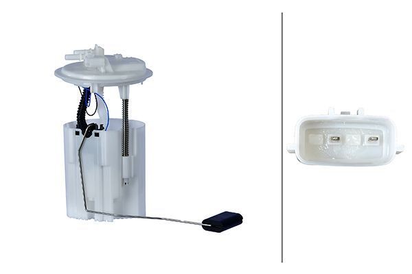 Σηματοδότης του ρεζερβουάρ HELLA 8TF 358 304-001 HELLA 8TF 358 304-001: Αισθητήρας αποθέματα καυσίμου Renault SCÉNIC 2001