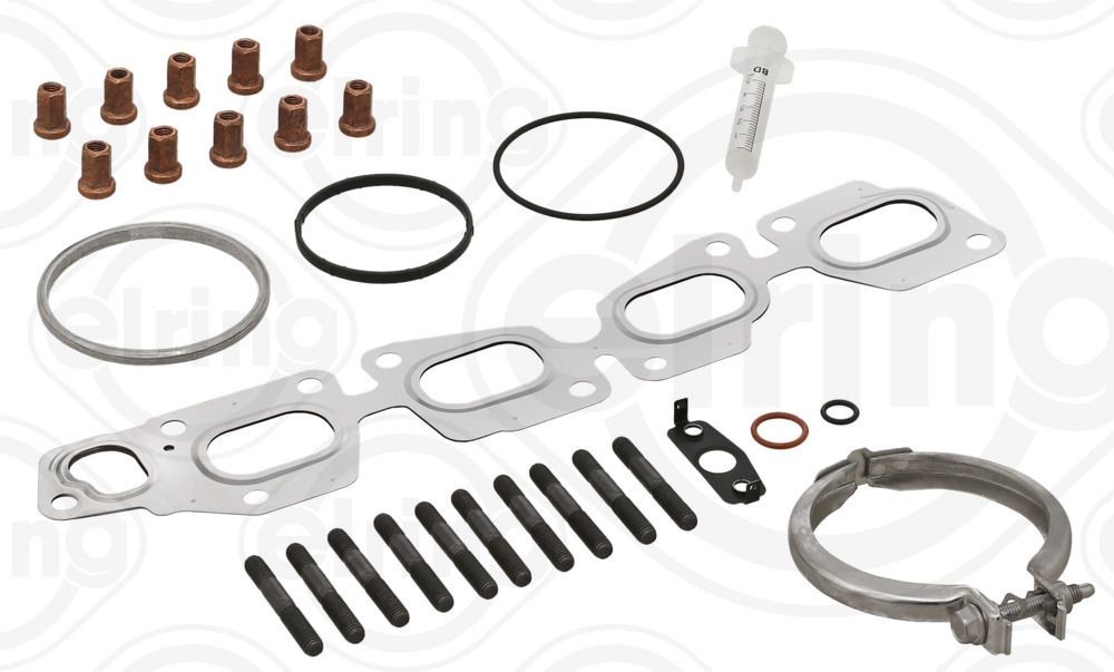 Turbocharger, montageset ELRING 035.850 ELRING 035.850: Montageset uitlaat Seat LEON 2021