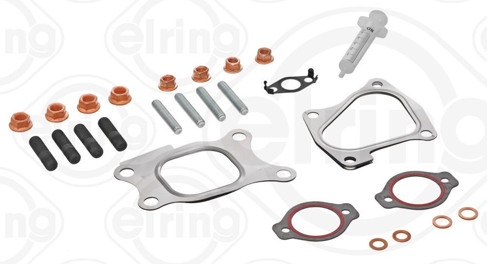 ELRING Turbocharger, montageset 836.360 ELRING 836.360 Uitlaat Suzuki Swift AZ 2019