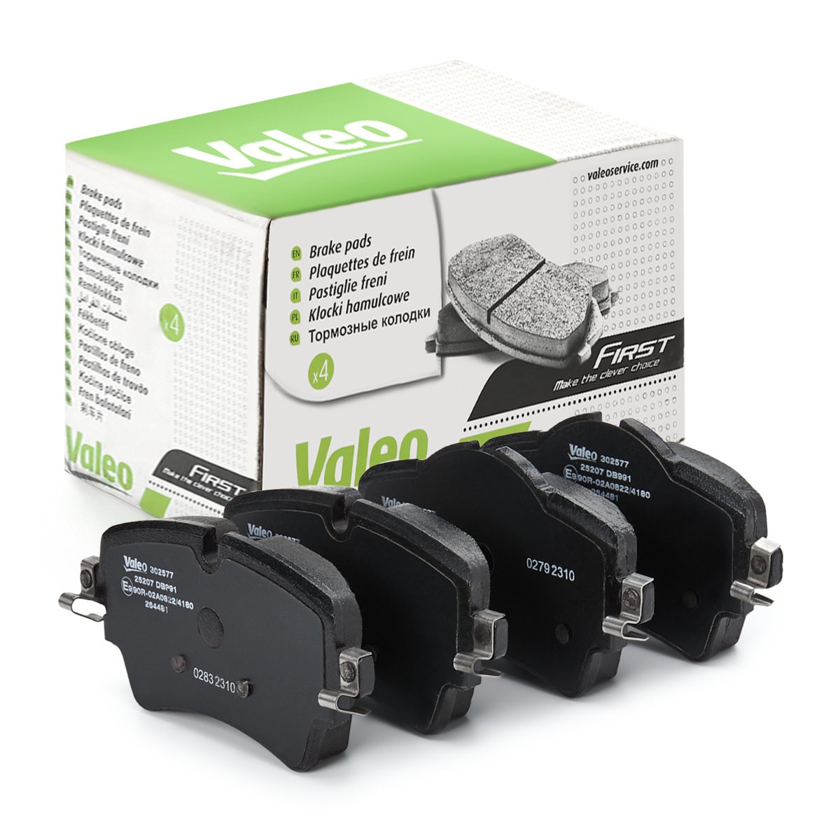 VALEO Remblokken 302577 Remblokkenset VALEO PACEMAN 302577 goedkoop