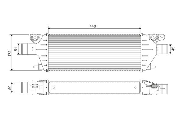 VALEO Chladič plniaceho vzduchu 818379 VALEO 818379 Intercooler Liana Hatchback originálne cena