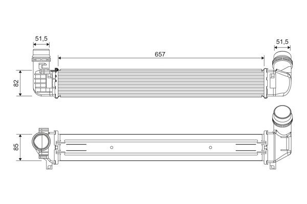 VALEO Chladič plniaceho vzduchu 818389 VALEO 818389 originálne Intercooler Fluence (L3_) cena