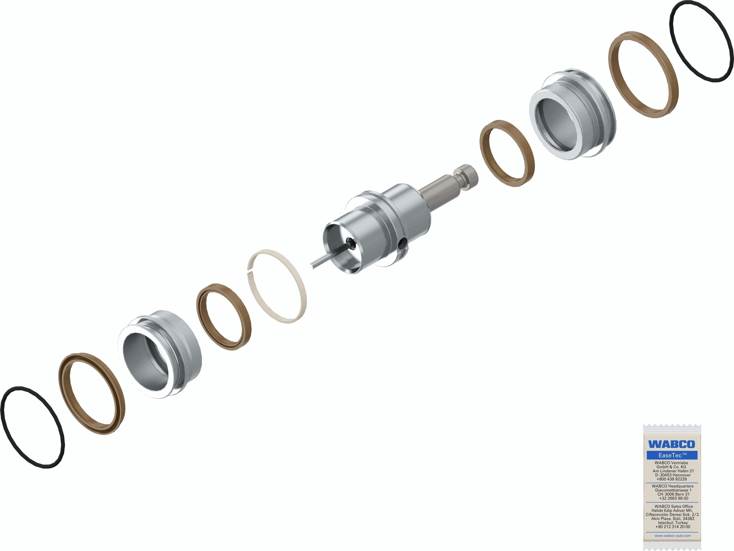 WABCO Reparationssæt, automatgear 4213559422 WABCO 4213559422 Reparationssæt, automatgear