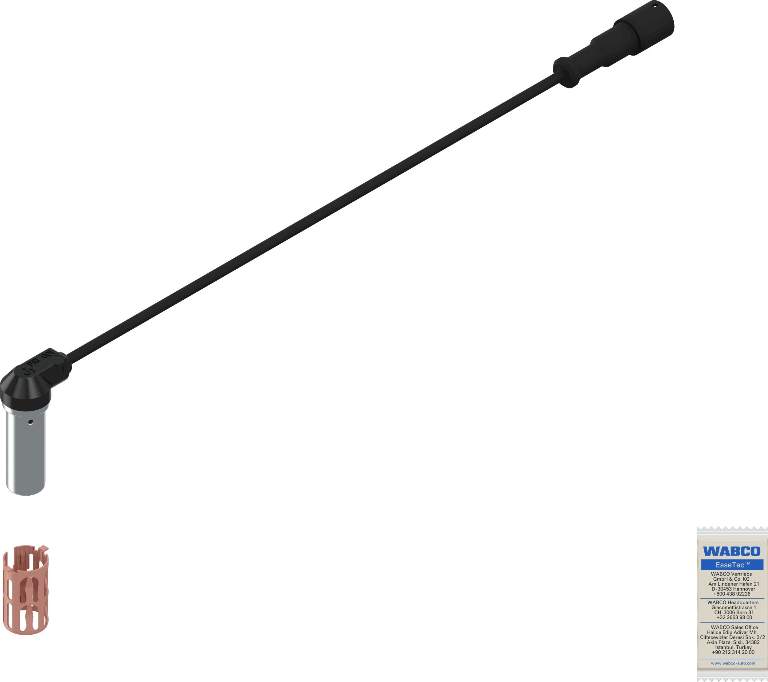 WABCO Snímač počtu otáčok kolesa 4410329672 Snímač ABS WABCO Volvo V40 Kombi 4410329672