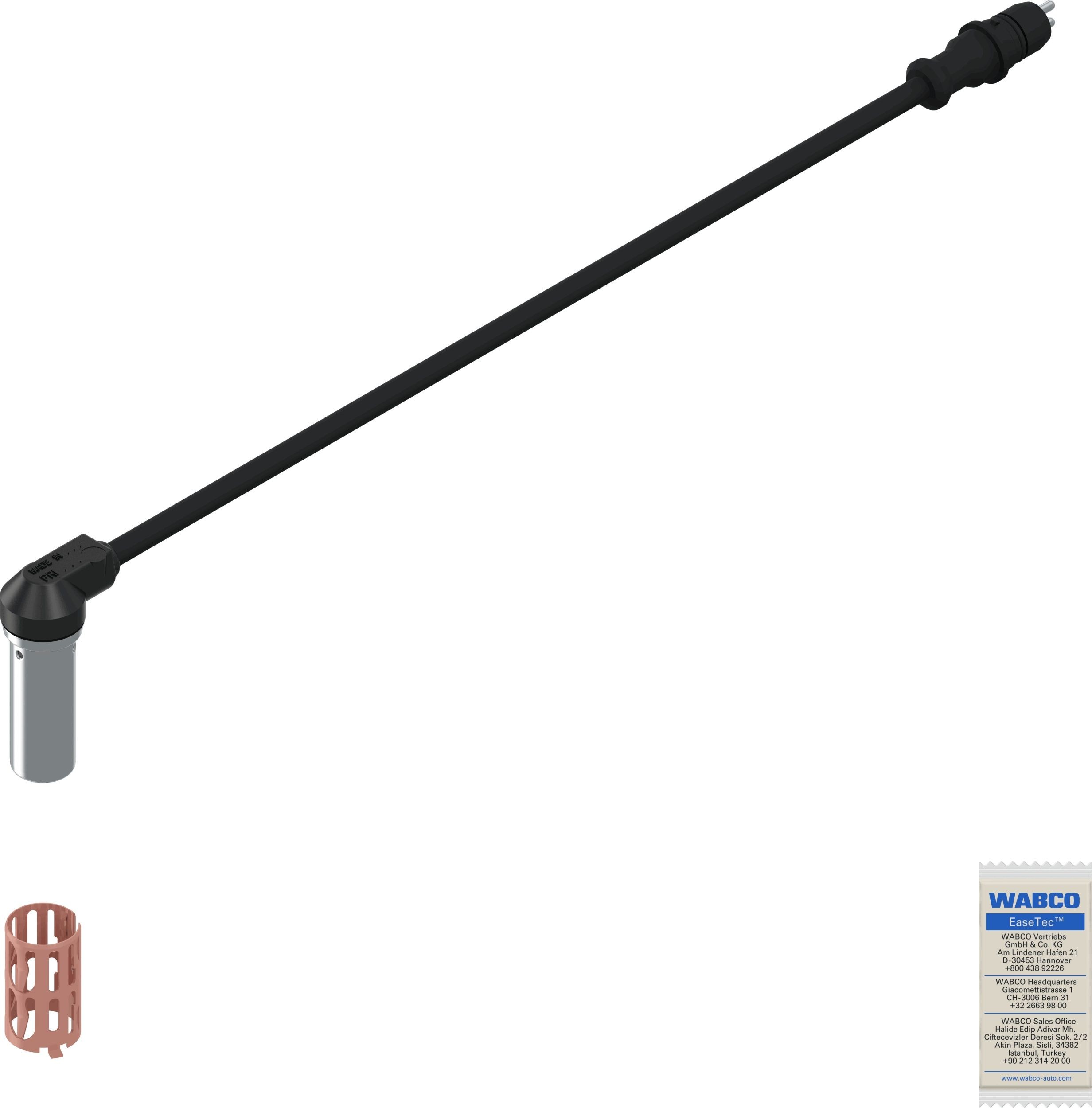 WABCO Kabelreparasjonssett, hjulturtallsensor 4410359222 4410359222 Dekktrykksensor WABCO FIAT PUNTO