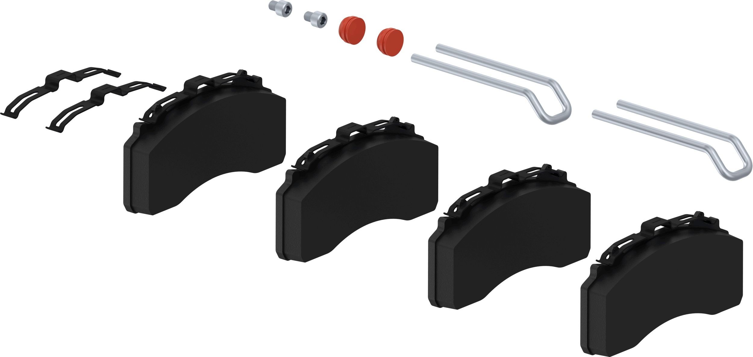 WABCO Brzdové doštičky/platničky 6403229332 6403229332 Brzdové doštičky PEUGEOT 207 WABCO