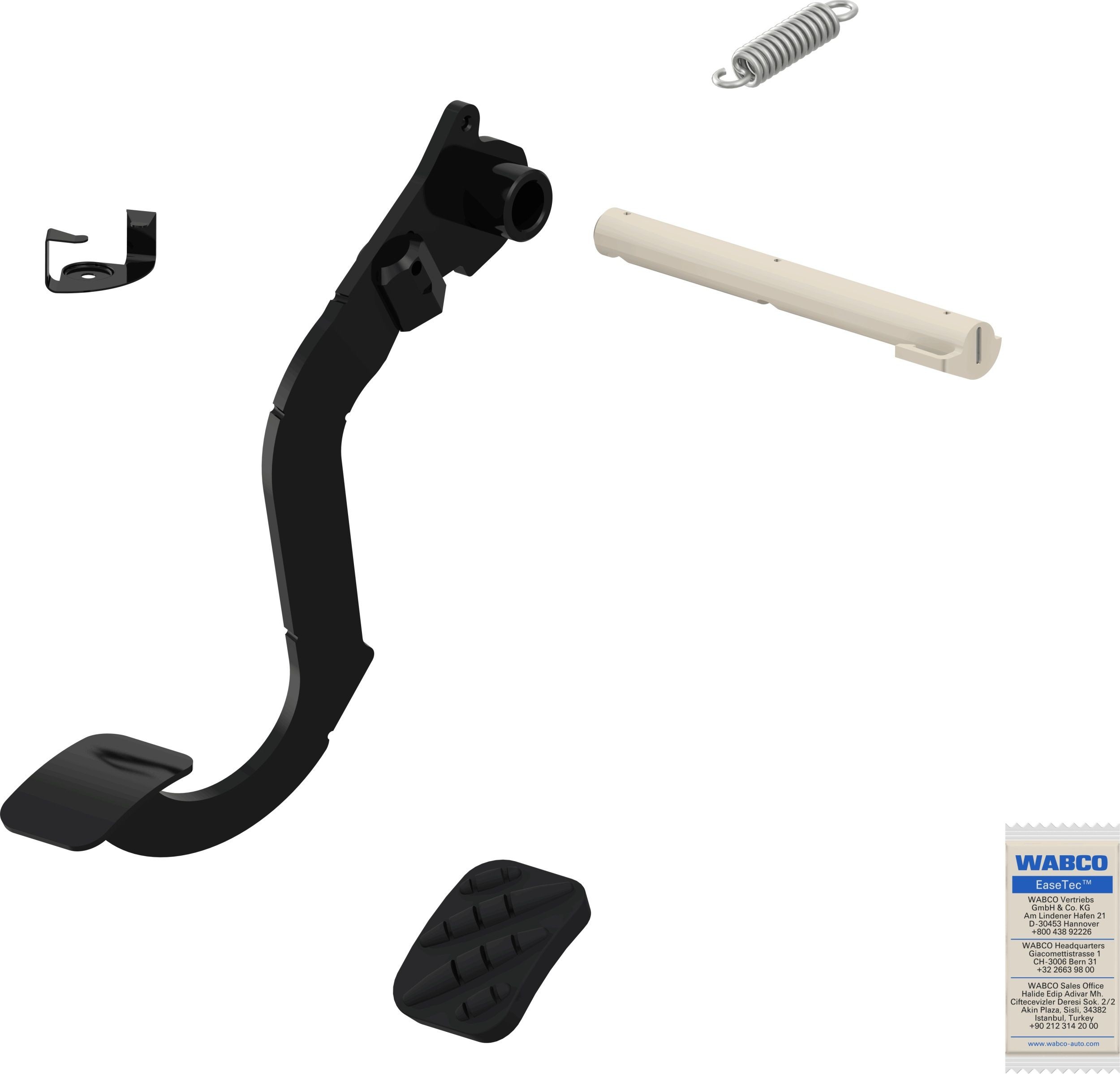 WABCO Rep.sats gaspedal 9650019212 9650019212 WABCO gaspedal givare RENAULT TRAFIC