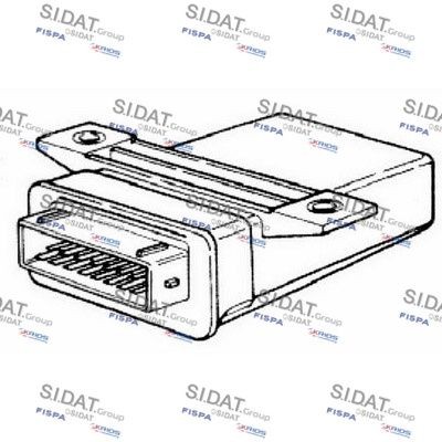 SIDAT Regeleenheid, airconditioning 2.51095 2.51095 Regeleenheid, airconditioning SAAB 9-3 SIDAT