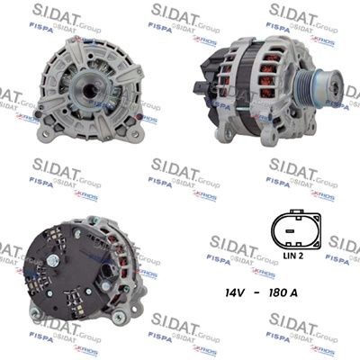 SIDAT Dynamo / Alternator A12BH0877 A12BH0877 SIDAT Wisselstroomdynamo