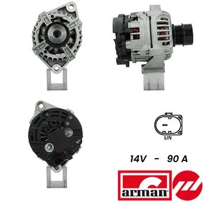 SIDAT Alternator A12BH0977AS SMART SIDAT alternator A12BH0977AS