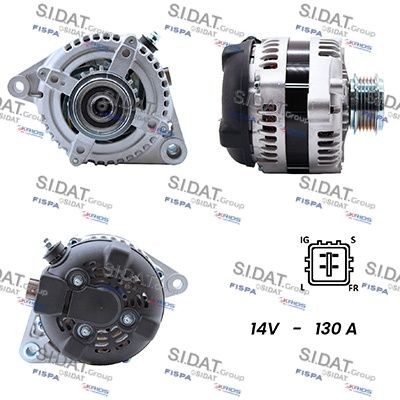 SIDAT Dynamo / Alternator A12DE0118A2 A12DE0118A2 SIDAT Wisselstroomdynamo Toyota goedkoop