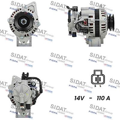 SIDAT Alternateur A12HY0167A2 Hyundai COUPE Alternateur SIDAT A12HY0167A2
