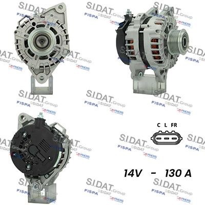 SIDAT Alternátor A12VA0683A2 A12VA0683A2 SIDAT Alternátor Hyundai lacné