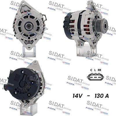 SIDAT Generator A12VA0687 A12VA0687 Generator SIDAT HYUNDAI ACCENT