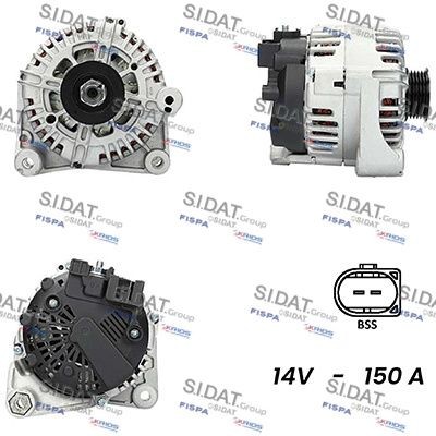 SIDAT Alternador A12VA0785A2 SIDAT A12VA0785A2 Alternador Mini Countryman R60 preço