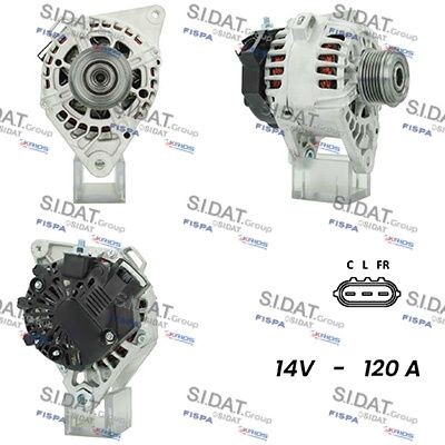 SIDAT Generator A12VA0821 A12VA0821 SIDAT dynastart Kia CARENS