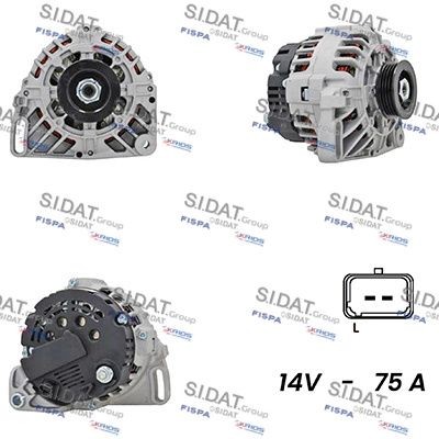 SIDAT Alternatore A12VA1011A2 A12VA1011A2 Alternatore SIDAT RENAULT MEGANE costo