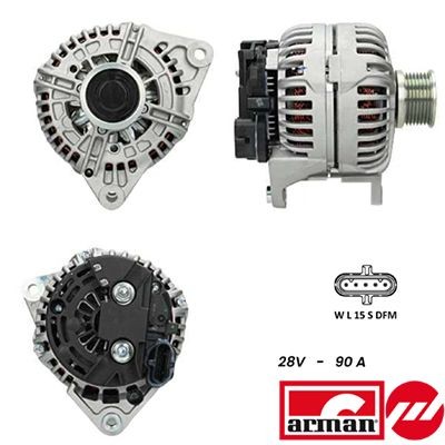 SIDAT Lichtmaschine A24BH0045AS Alternator SIDAT PAJERO A24BH0045AS günstig