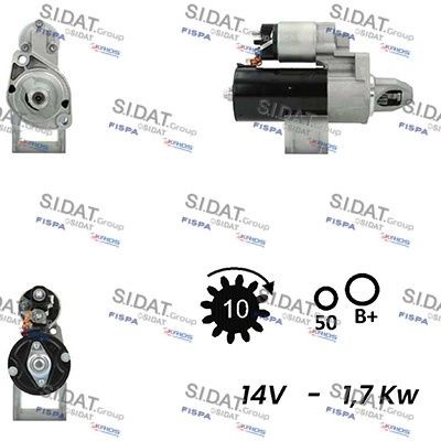 SIDAT Démarreur S12BH0188A2 Starter SIDAT CLA S12BH0188A2 pas cher