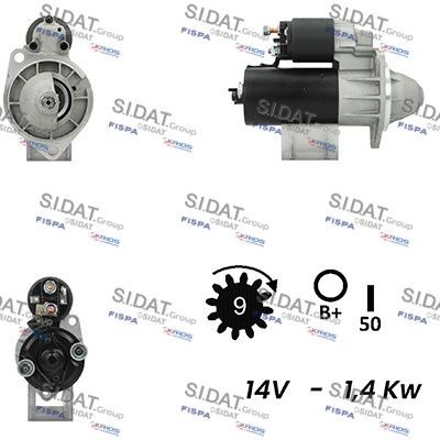 SIDAT Μίζα S12BH0653A2 SIDAT S12BH0653A2 Μίζα
